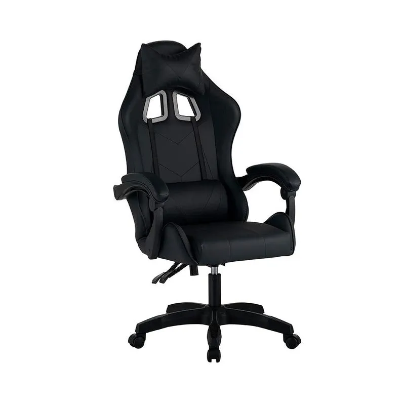Cadeira Gamer Hawker Poliuretano Preta