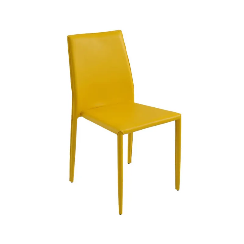 Cadeira Amanda Pvc Amarela