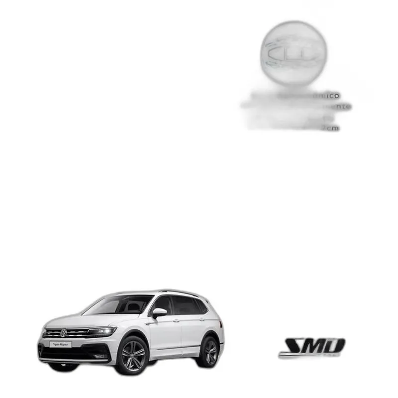 Travessa Teto Larga Aluminio Preto Vw Tiguan 2008 À 2017