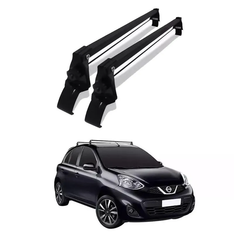 Rack Teto Nissan March 2011 A 2020 Fixação Entre Portas