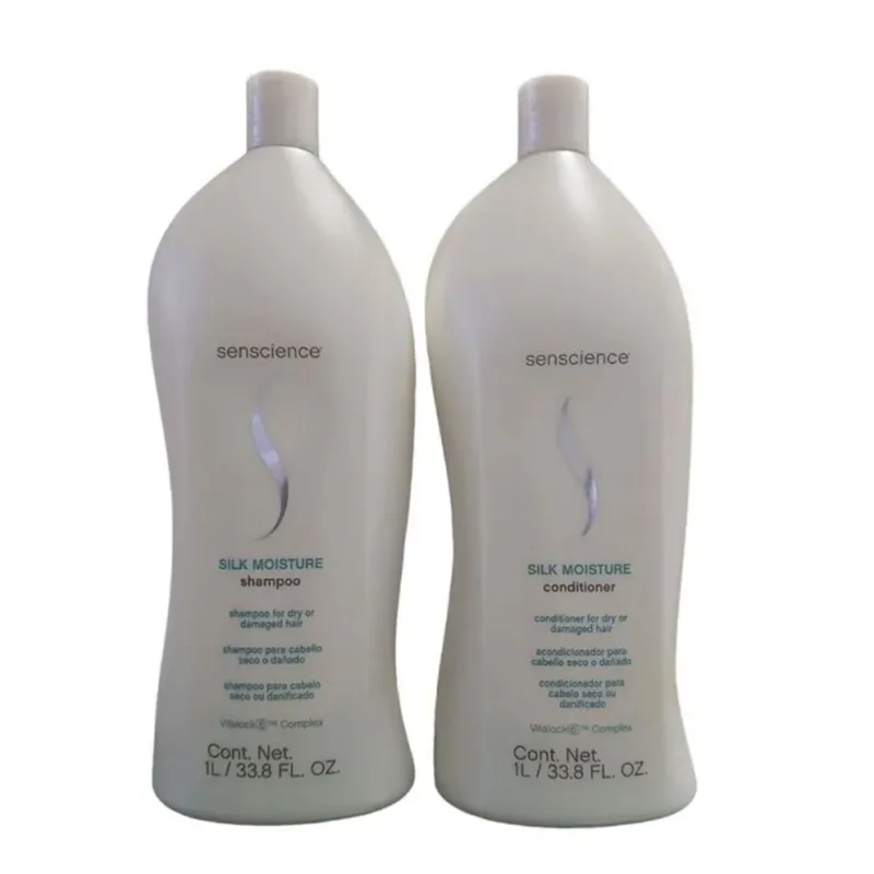 Kit Senscience Silk Moisture - Shampoo 1000ml + Condicionador 1000ml