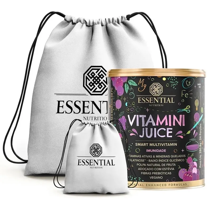 Vitamini Juice 280G + Mochila - Essential Nutrition (Uva)