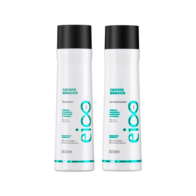 Kit Eico Pro Cachos Mágicos - Shampoo 300ml + Condicionador 300ml