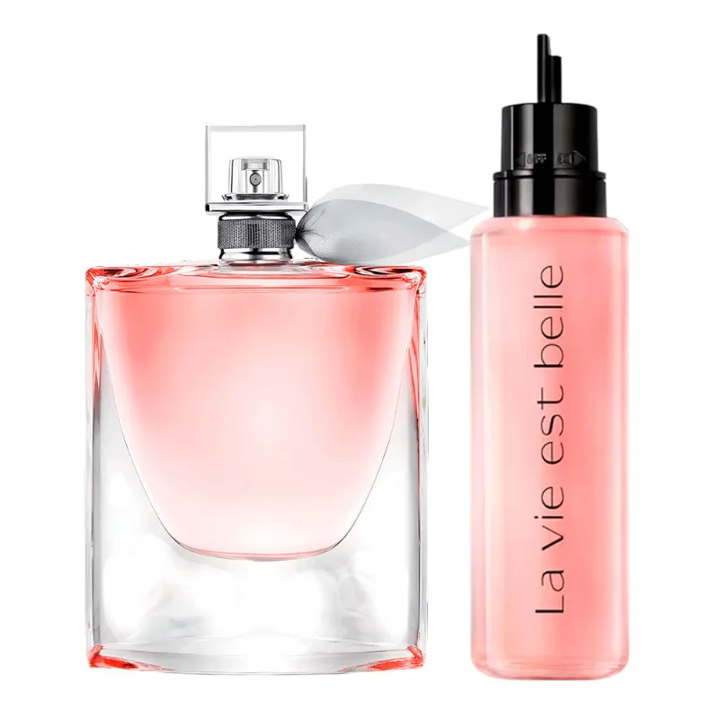 Kit Lancôme La Vie Est Belle - Eau de Parfum 100ml + Refil 100ml Kit Lancôme La Vie Est Belle Eau de Parfum 100ml + Refil 100ml