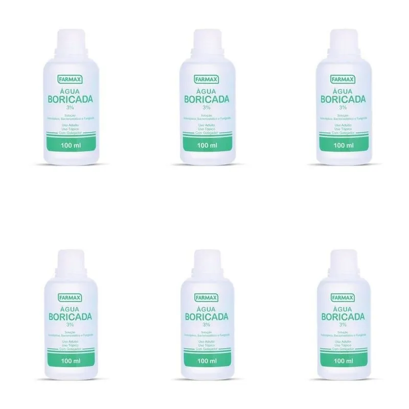 Farmax AGua 3% Boricada 100ml (Kit C-06)