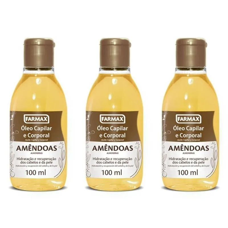 Farmax OLeo De AmENdoas 60ml (Kit C-03)