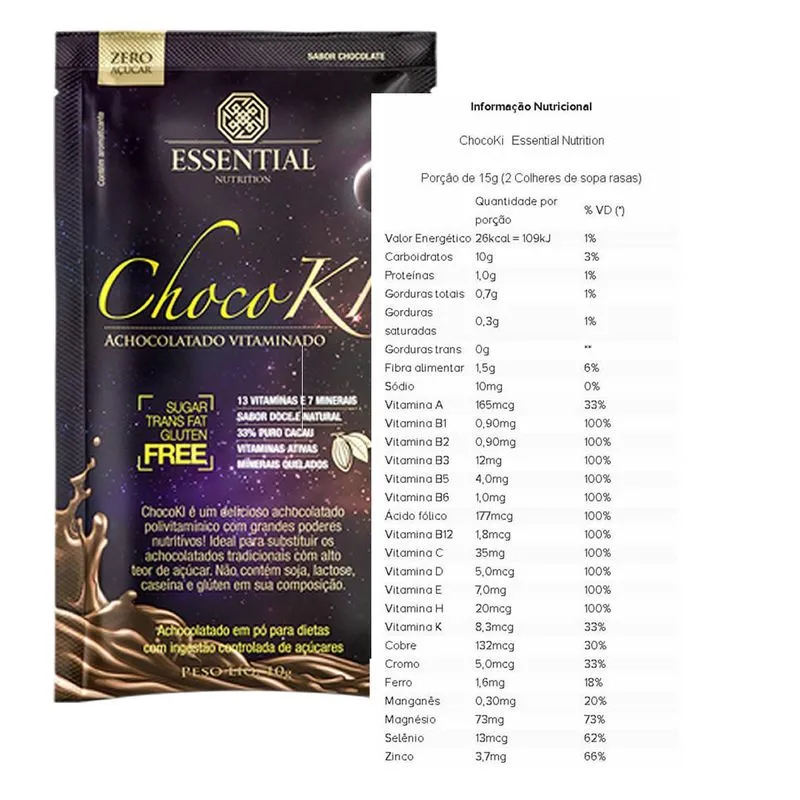 5x Chocoki Sachã Chocolate Kit