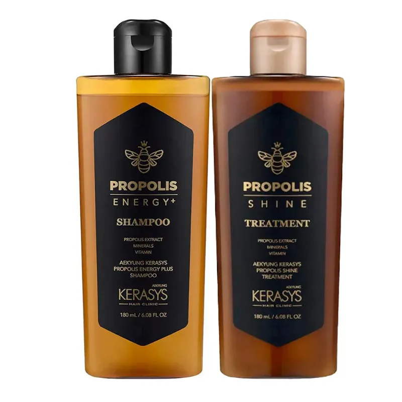 Kerasys Propolis Energy Shine Shampoo + Condicionador 180ml