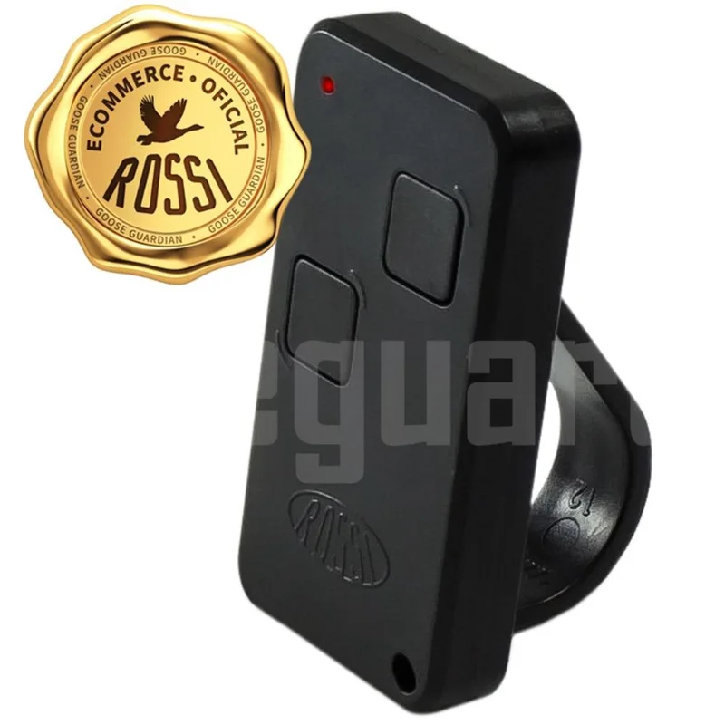 Controle Portão Rossi Novo New Tx Ntx Preto Portão Motor 433mhz