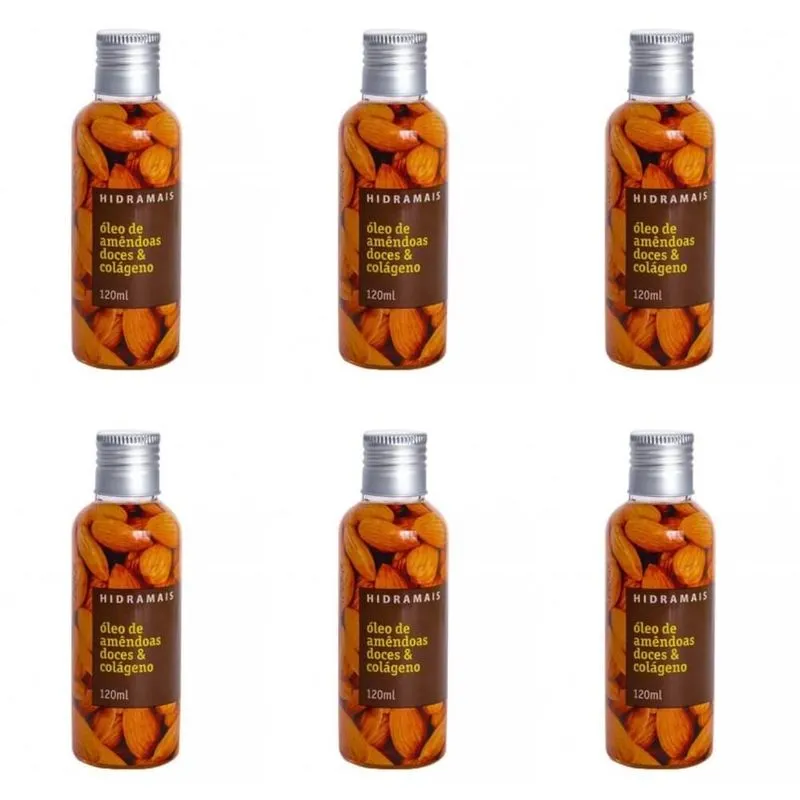 Hidramais Oleo De Amendoas-colageno 120ml (kit C-06)