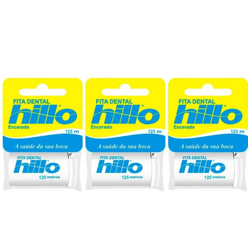 Hillo Fio Dental 125m (Kit C-03)