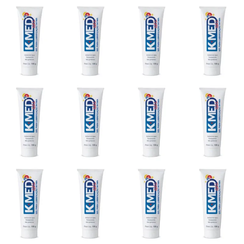 K Med Gel Lubrificante INtimo 100g (Kit C-12)