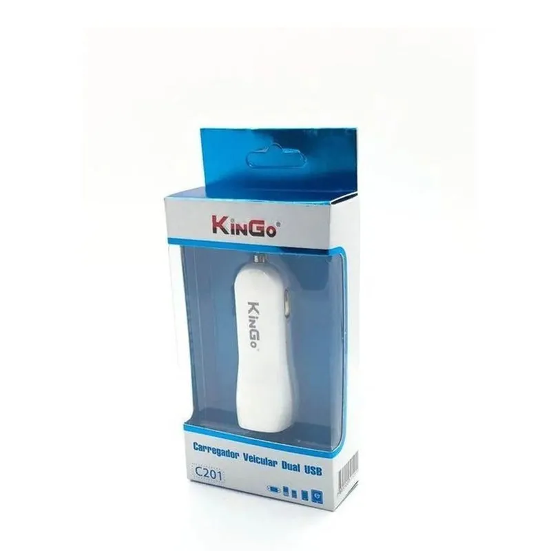 Carregador Veícular Entrada Usb 2.4a - C201
