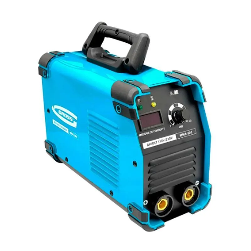 Máquina Inversora De Solda Mma 200a Bivolt - Gross