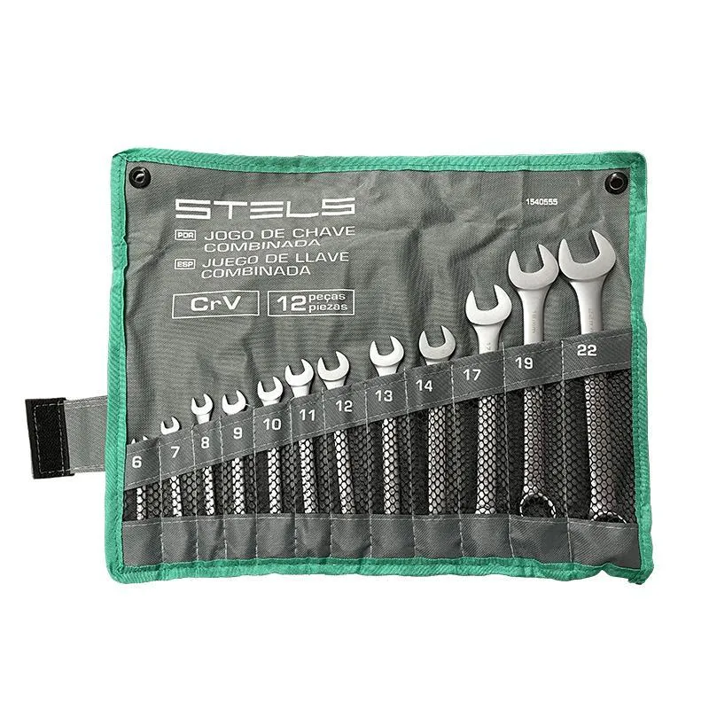 Jogo De Chave Combinada 6 A 22mm C/12 Peças Stels - 1540555