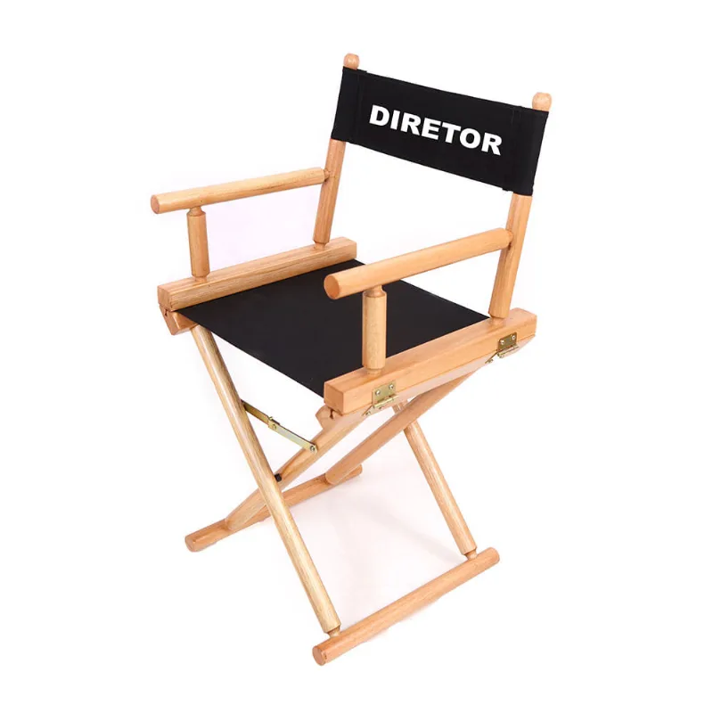 Cadeira Diretor Cinema B. Eucalipto Preto