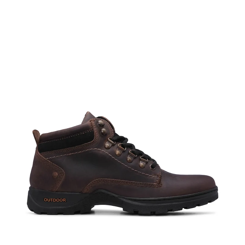 Botim Desportivo Homem Nobuck Castanho 40
