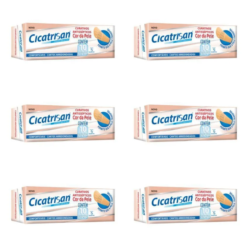 Sanfarma Cicatrisan Pele Curativos C-10 (Kit C-06)