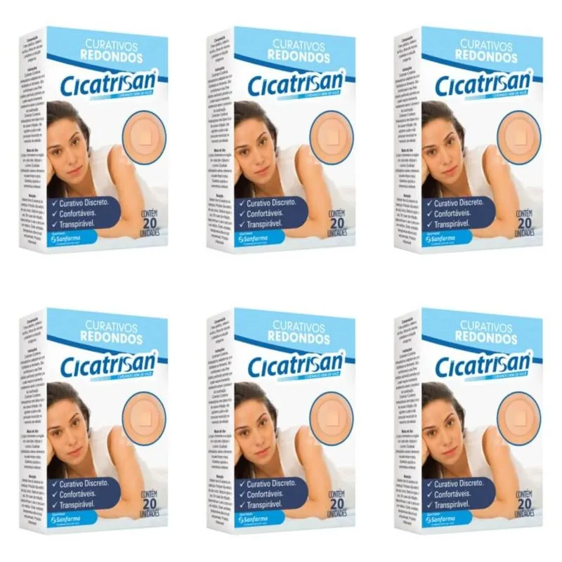 Sanfarma Sancare Curativos Redondo C-20 (kit C-06)