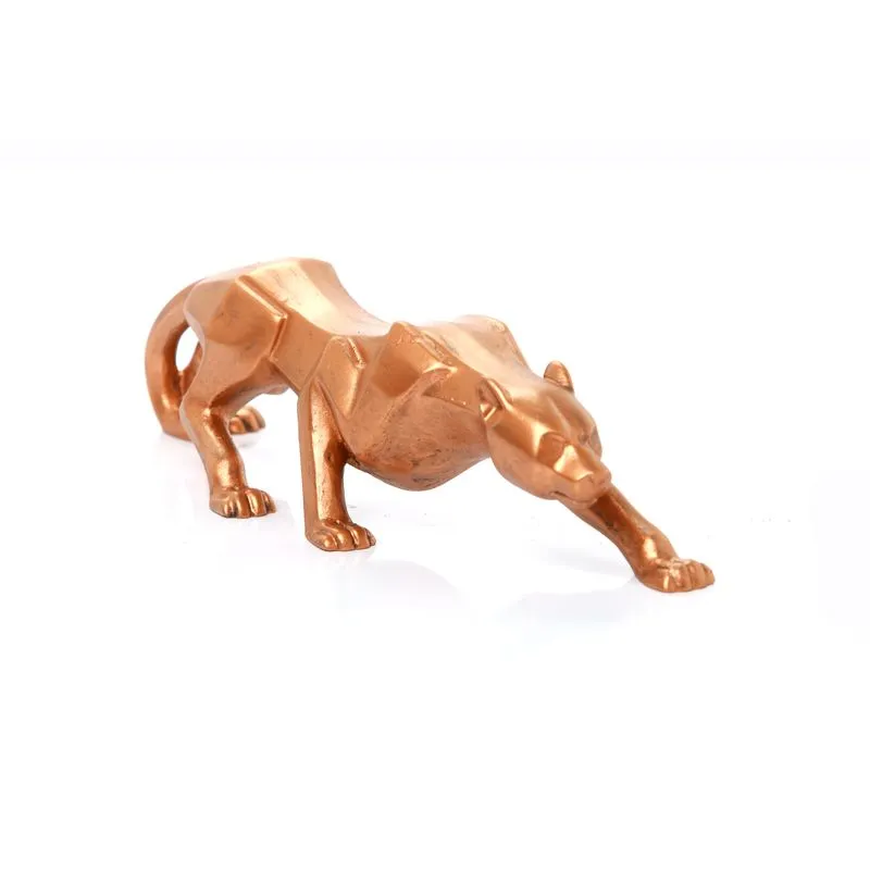 Pantera P Cobre em Resina