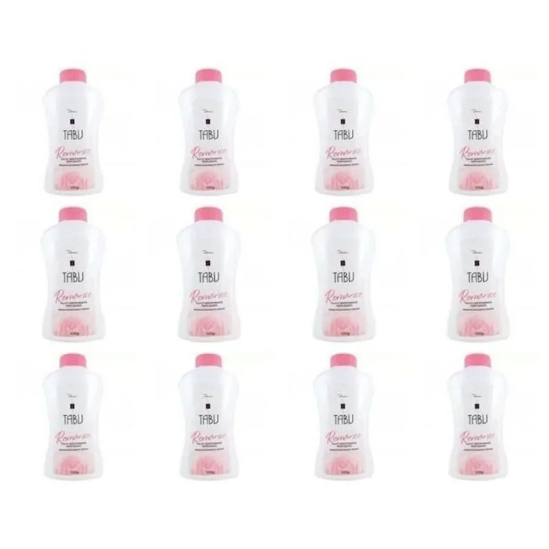 Tabu Romance Talco 100g (Kit C/12)