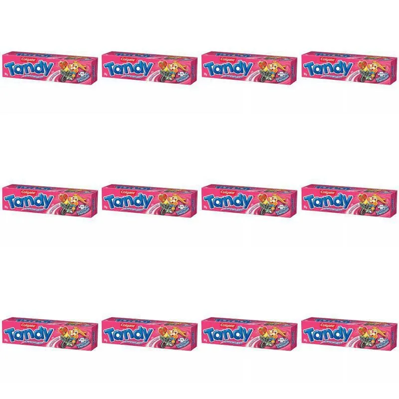Tandy Tutti Frutti Creme Dental Infantil 50g (kit C-12)