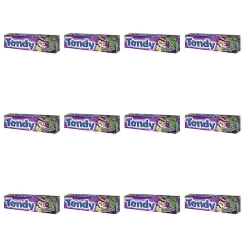 Tandy Uvaventura Creme Dental Infantil 50g (kit C-12)