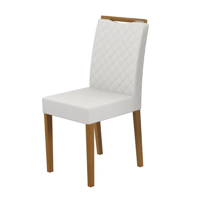 Cadeira Munique B. Mdf Ype Linho Cru Ln-01