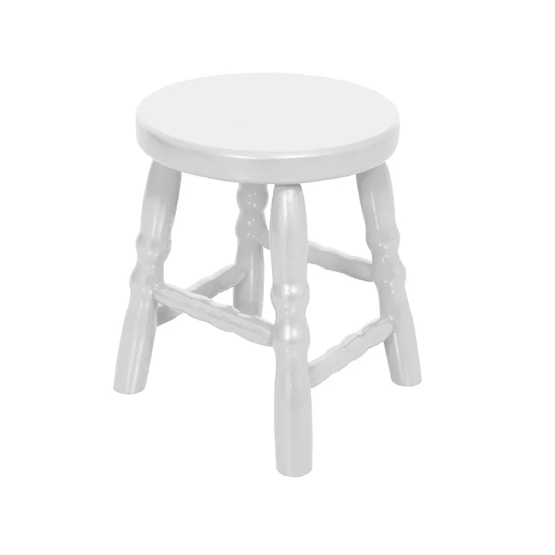 Banqueta Dalas Baixa Branco Fosco