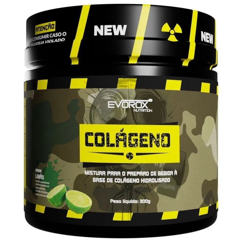 Colágeno 300g Limão - Evorox