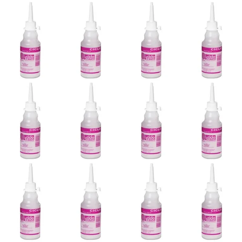 Ciclo Farma ALcool 70% EtILico Almotolia 100ml (Kit C-12)