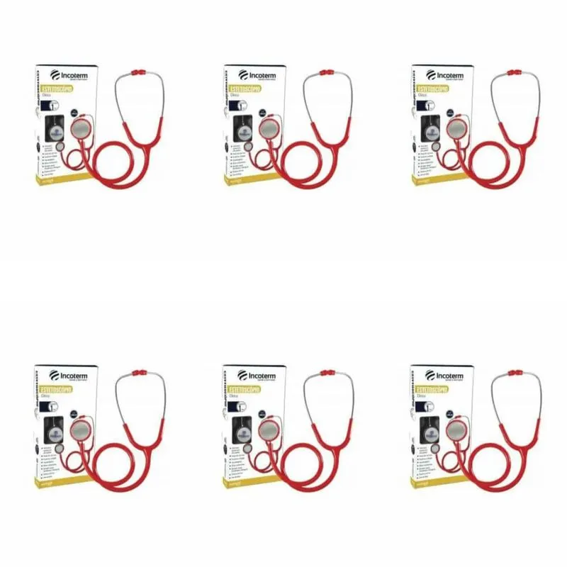 Incoterm EstotoscOPio ClINico Vermelho (Kit C-06)