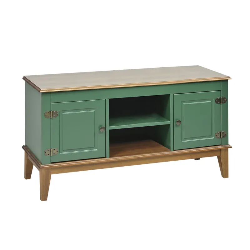 Rack Verde e Amendoa com 02 Portas