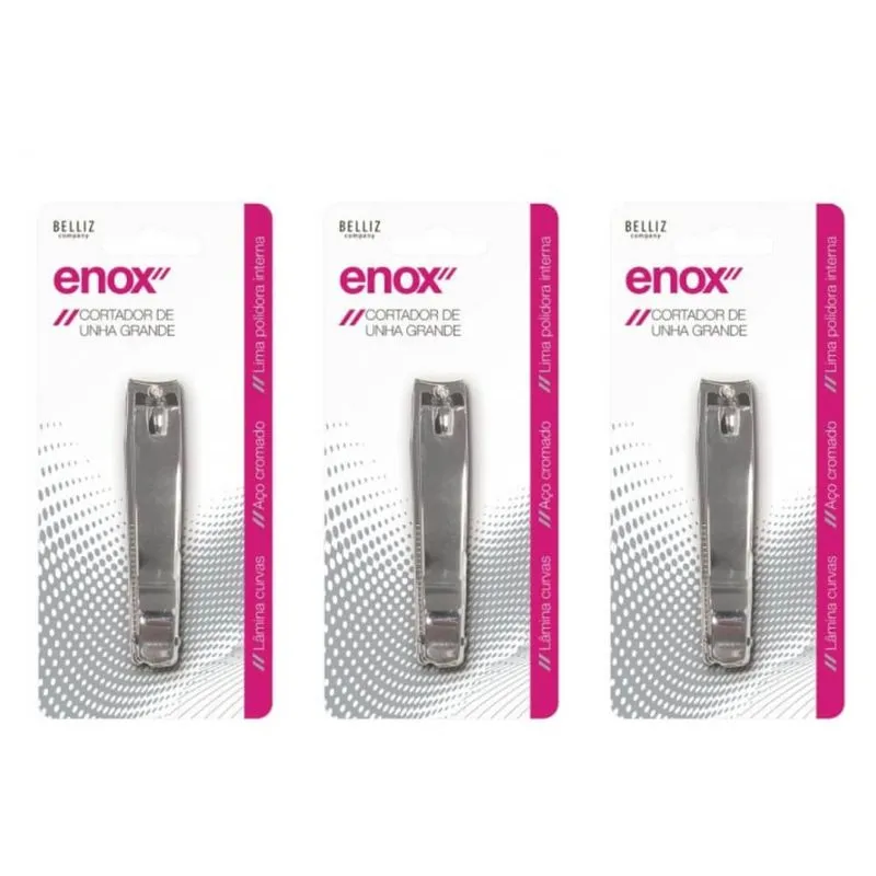 Enox Cortador De Unhas P- PES Grande (Kit C-03)