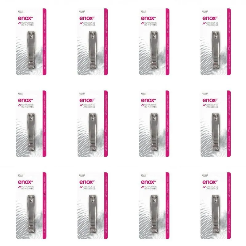 Enox Cortador De Unhas P- PES Grande (Kit C-12)