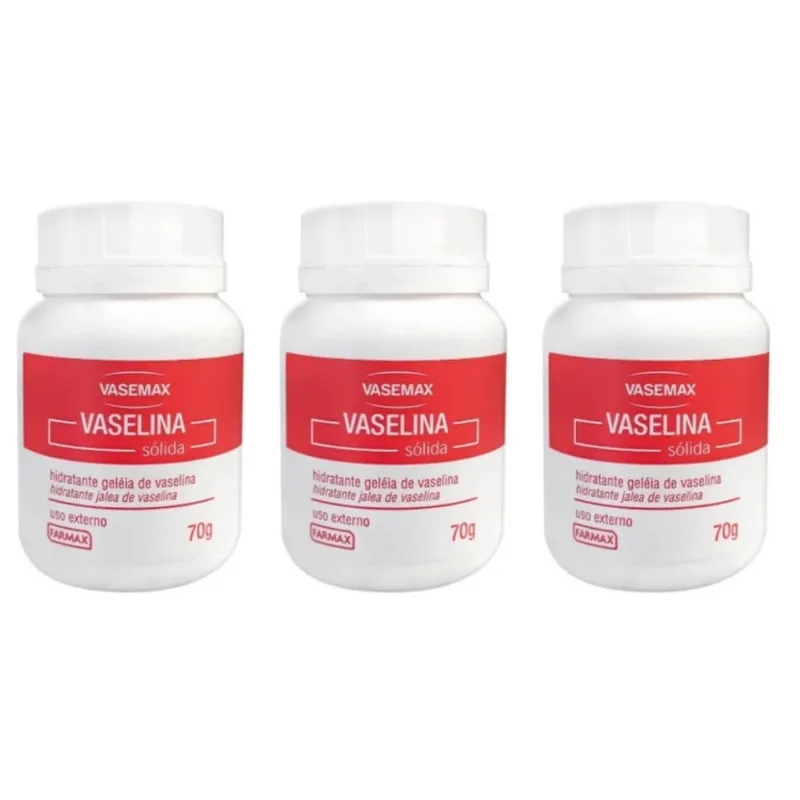 Farmax Vaselina SOLida Pura 70g (Kit C-03)