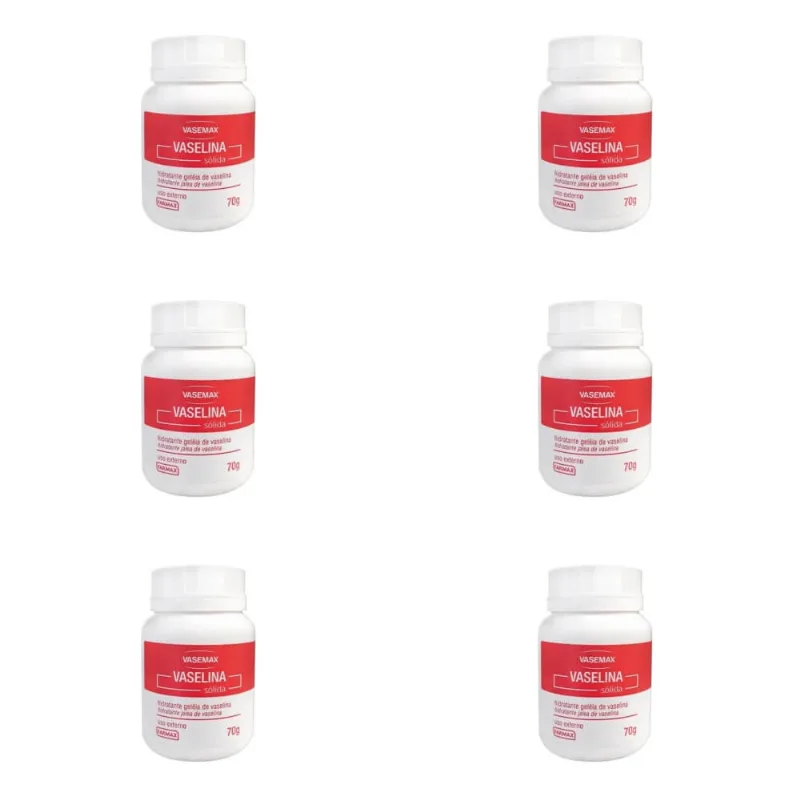 Farmax Vaselina SOLida Pura 70g (Kit C-06)
