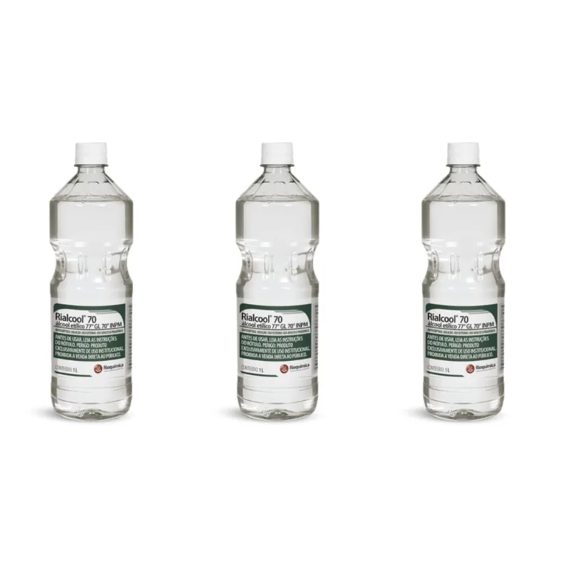 Rioquimica Alcool 70% 1 L (Kit C-03)