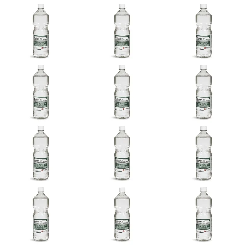 Rioquimica Alcool 70% 1 L (Kit C-12)