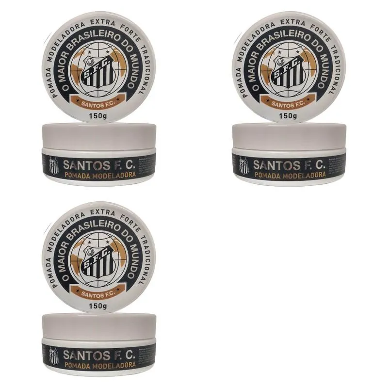 Yelsew Santos Pomada Modeladora Extra Forte 150g (Kit C/03)