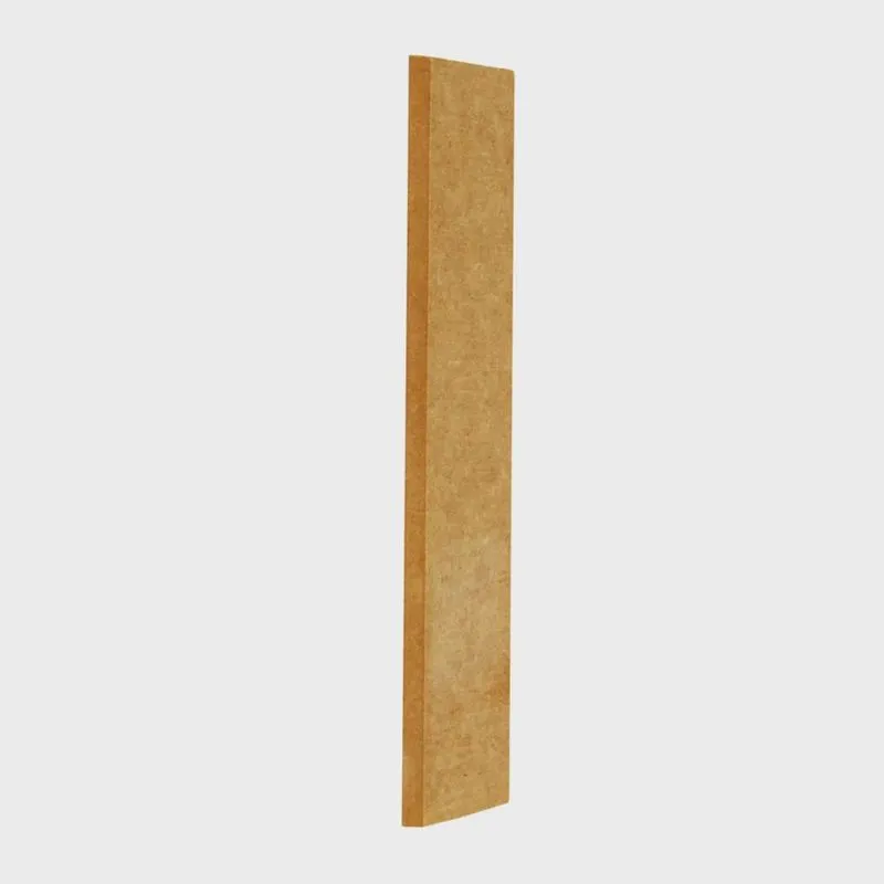 Letra de mdf Madeira Crua - Tamanho: 20,5 x 4,2 x 1,0 cm - Modelo: I