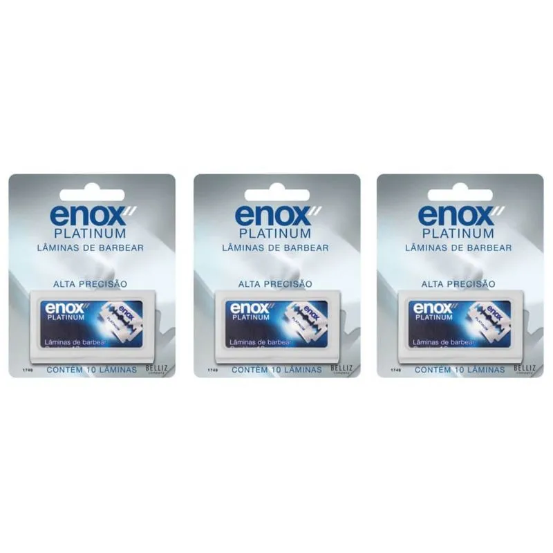 Belliz Enox Lamina De Barbear Blister C-10 (kit C-03)