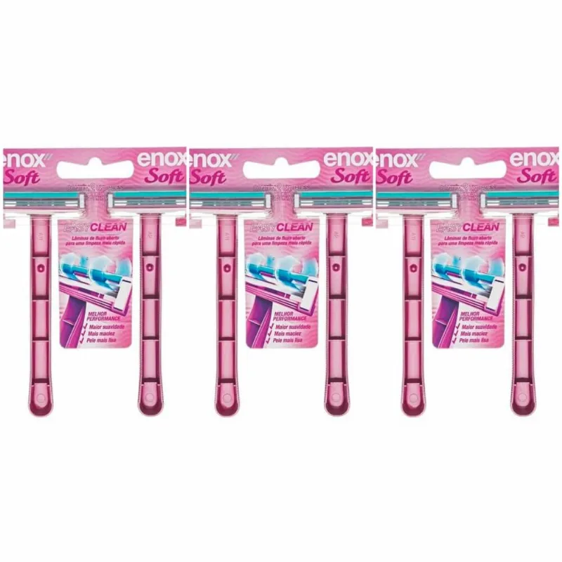 Enox Soft Aparelho Babear Feminino C/2 (Kit C/03)