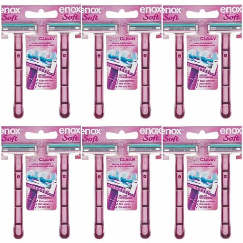 Enox Soft Aparelho Babear Feminino C/2 (Kit C/06)