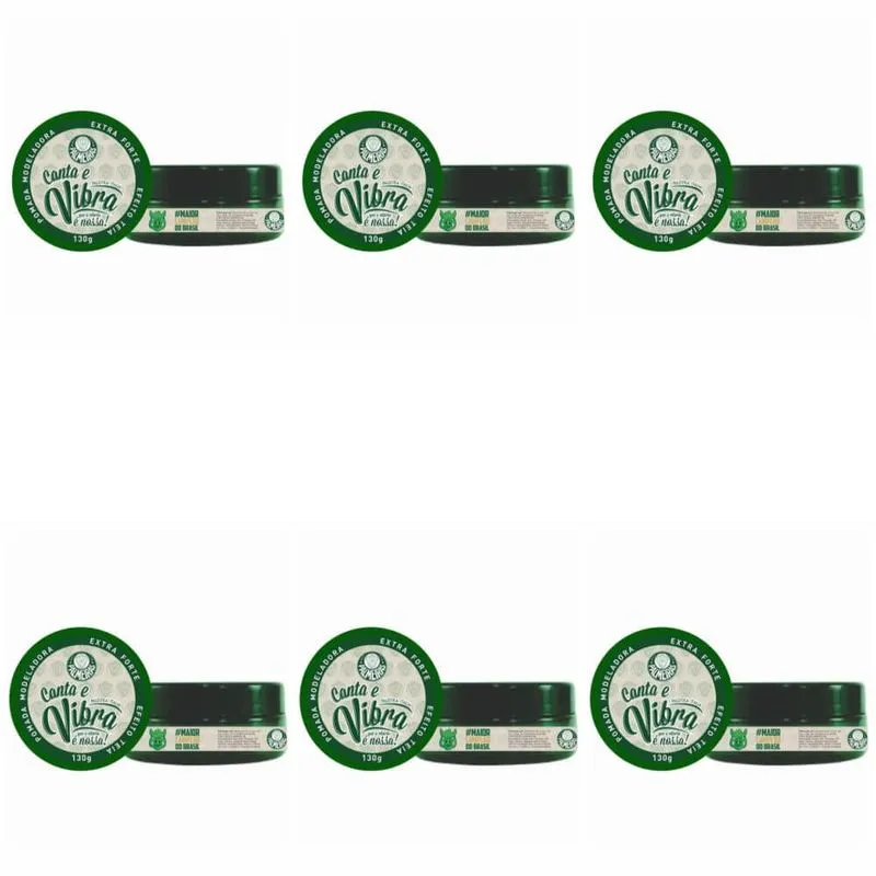 Yelsew Pomada Modeladora Eeito Teia Palmeiras 130g (Kit C/06)