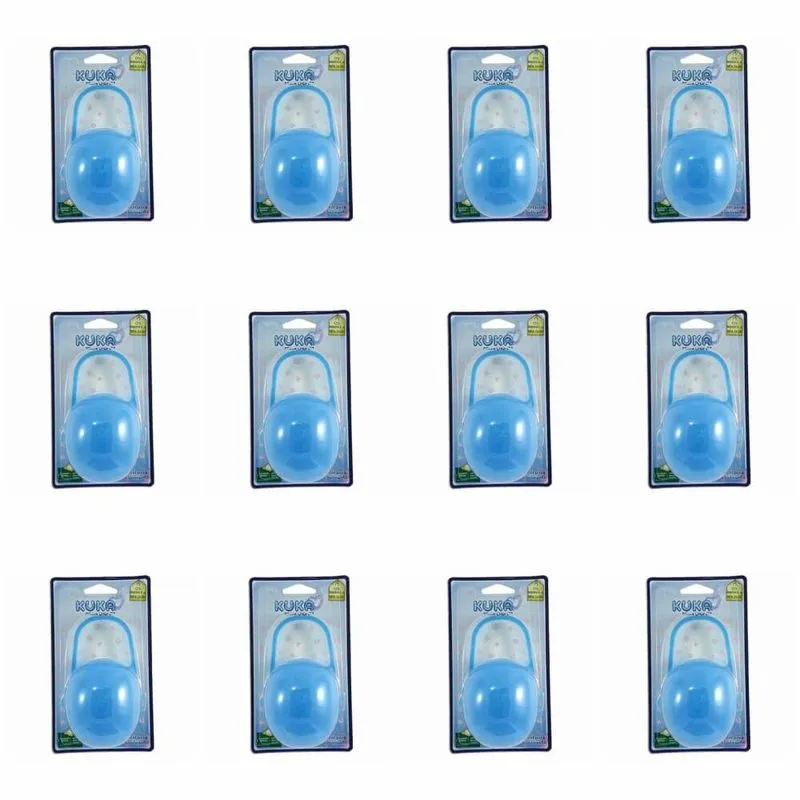 Kuka Porta Chupeta Azul (Kit C/12)