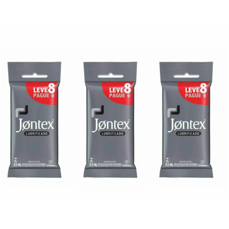 Jontex Preservativo C/8 (Kit C/03)