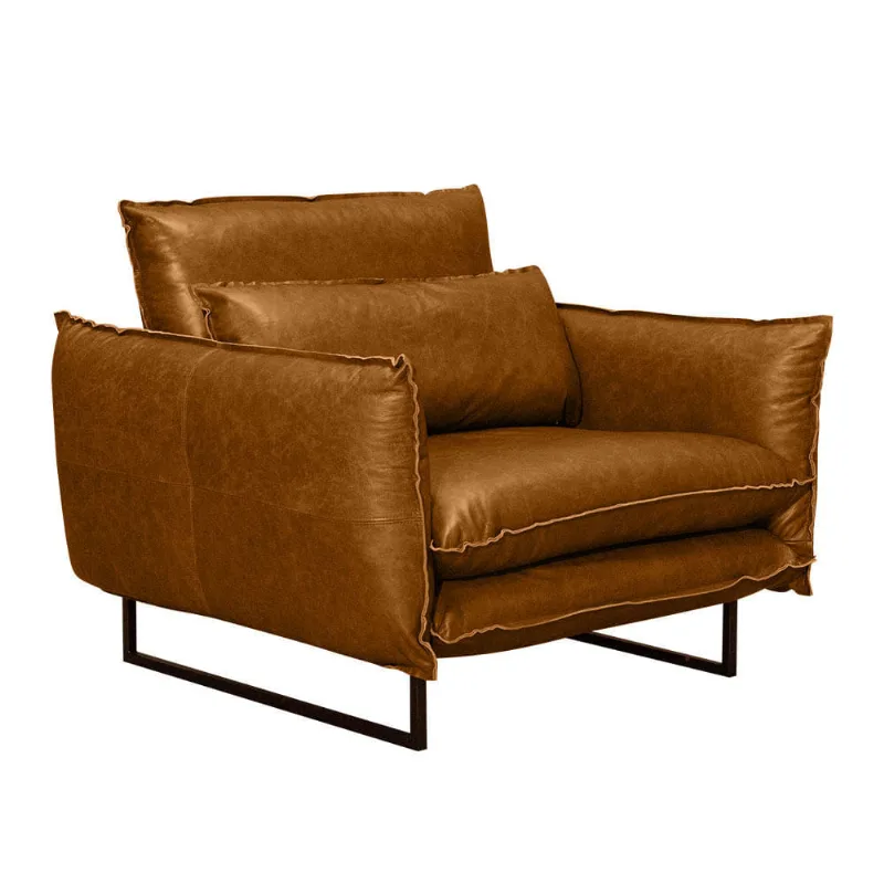 Poltrona Ibiza Camel Waxy