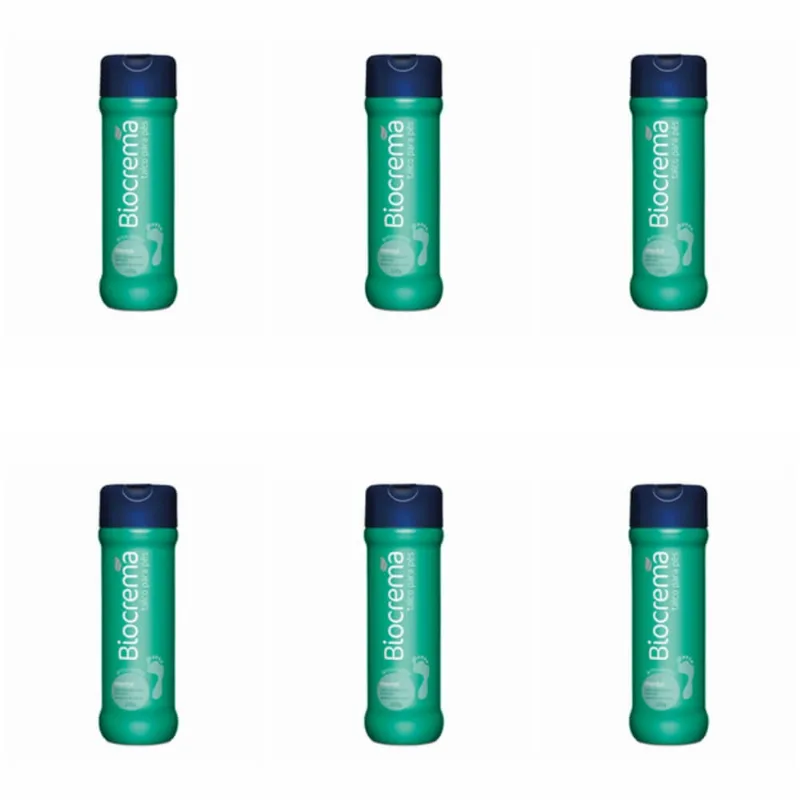 Biocrema Talco AntissÉPtico Canforado 100g (Kit C/06)