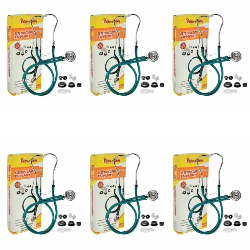 Premium Estetoscopio Rappaport Verde (Kit C-06)